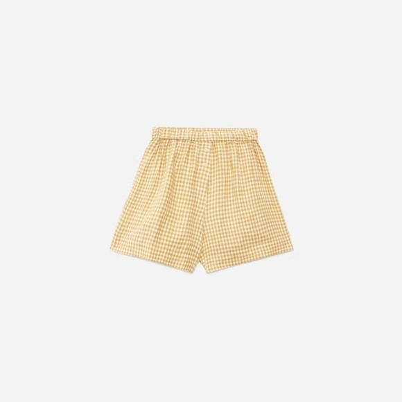 Everlane The Linen Boxer Short in Golden Hour SZ Small NWOT -Sold Out Online - Picture 2 of 10